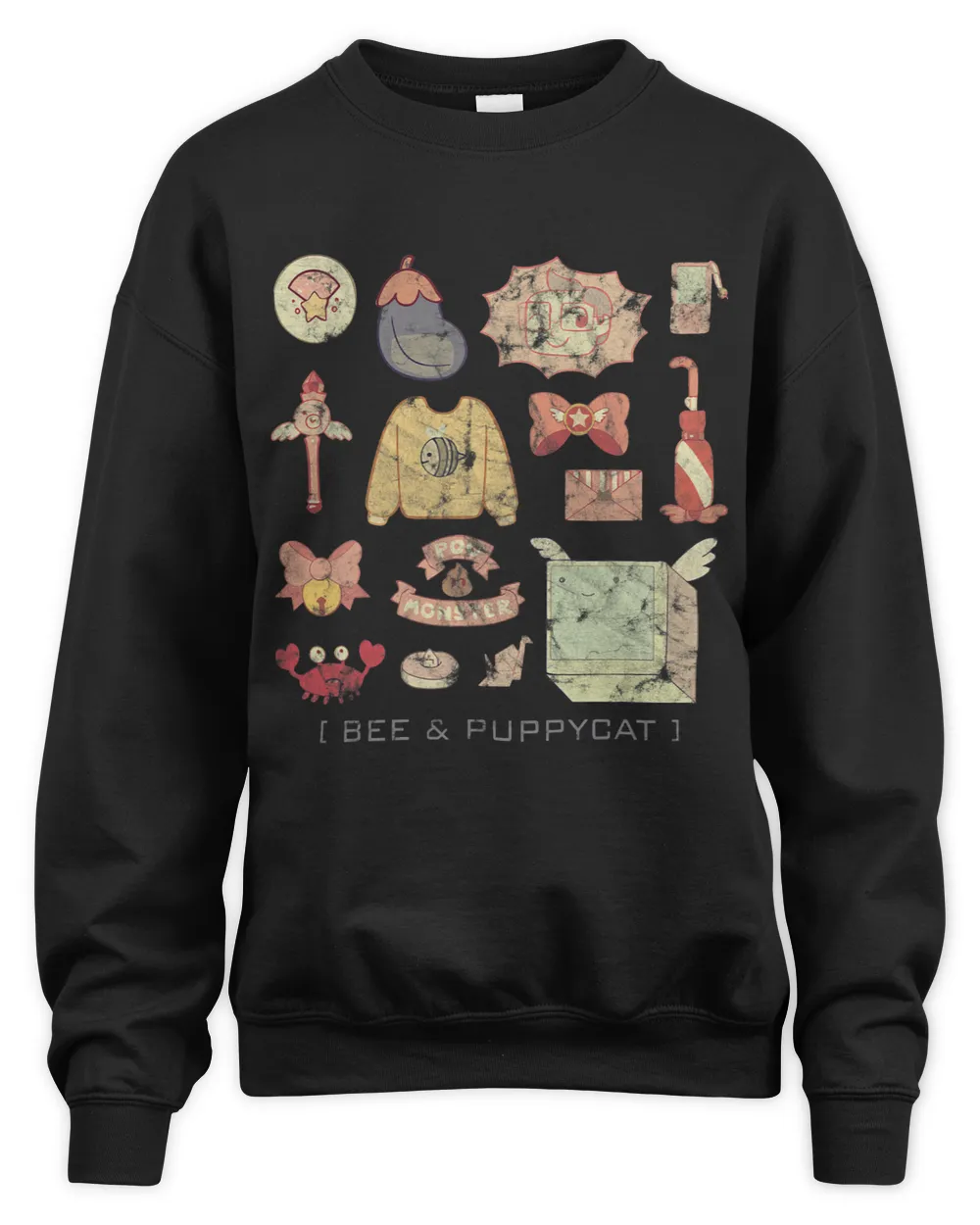 Bee And Puppycat Crab Poo Monster Cute Pink Purple