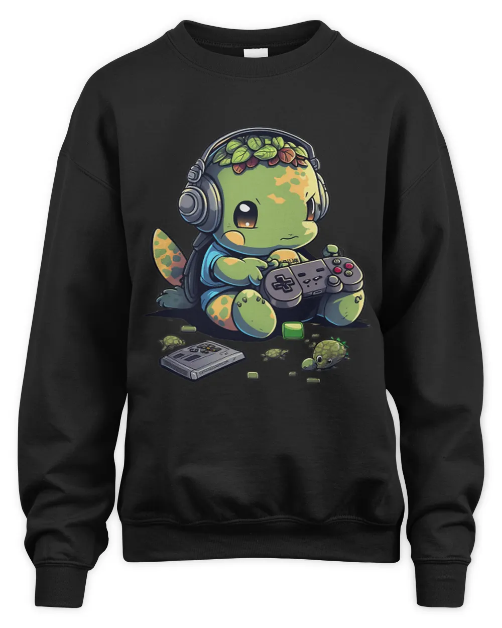 Gaming Baby Turtle Video Game Online Gamer Computer Tortoise