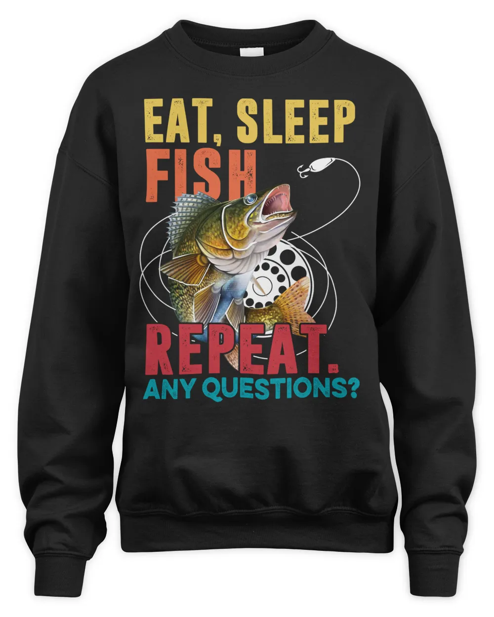 EAT, SLEEP, FISH... REPEAT walleye