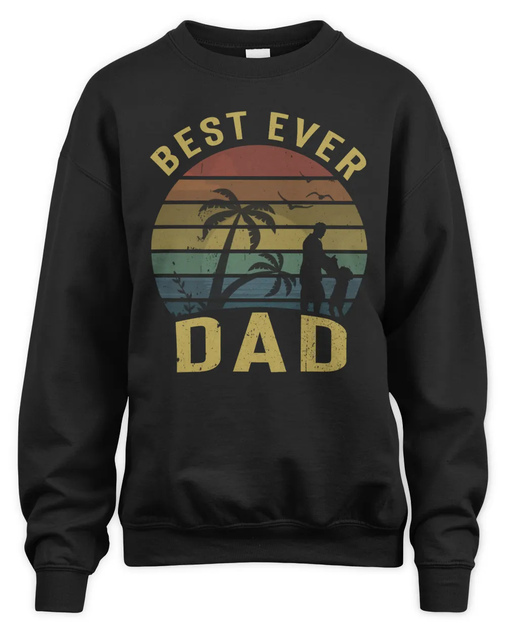 Vingtage Best Dad Ever Fathers Day T shirts
