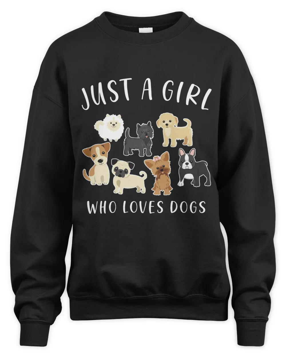 Just A Girl Who Love Dogs Shirt