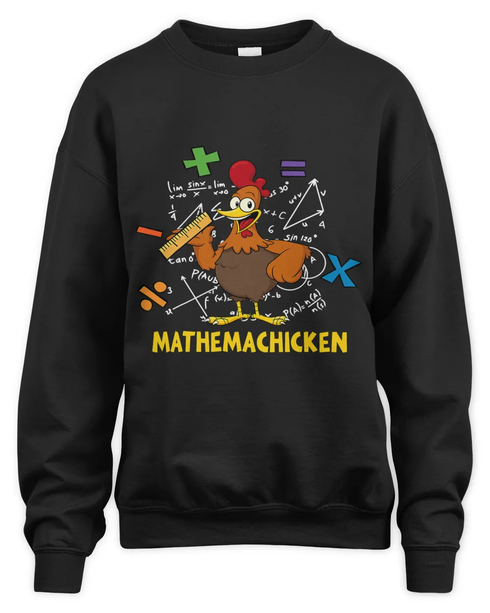 Mathemachicken shirt teacher Math Lovers Funny chicken 82