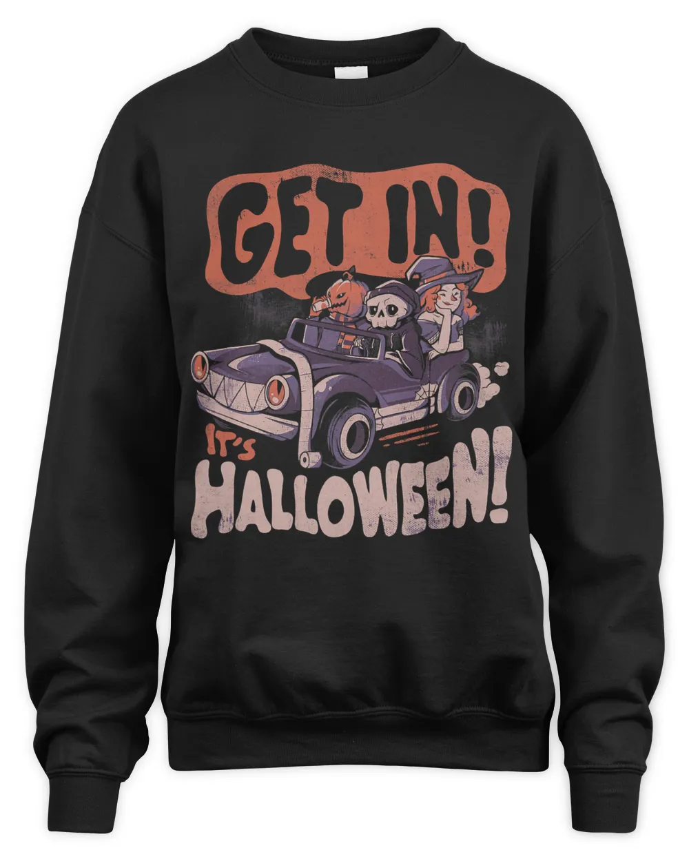 Get In Its Halloween Funny Halloween Characters Ride580