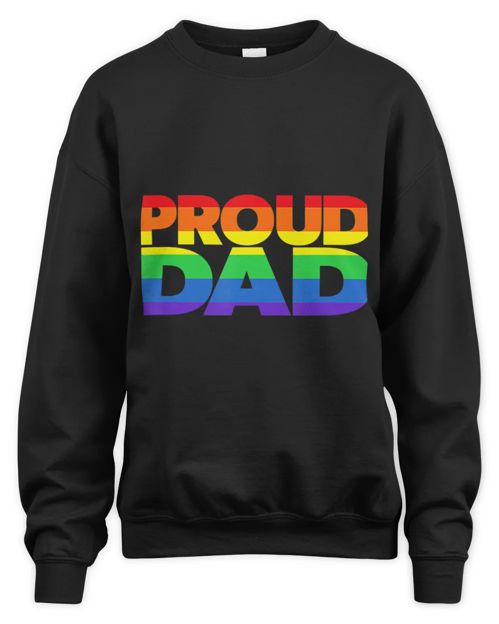 Gay Pride LGBTQIA+ Proud Dad LGBT Parent Pride Dad  T-Shirt