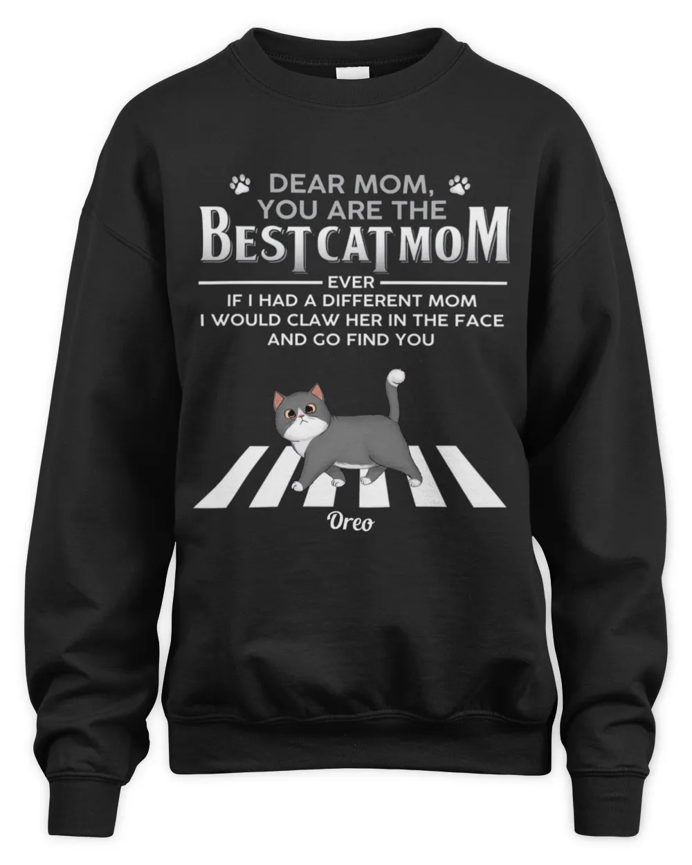 Best Cat Mom Cat Dad - Personalized Shirt - Funny Birthday Gift For Cat Mom. Cat Dad QTCAT020223A1