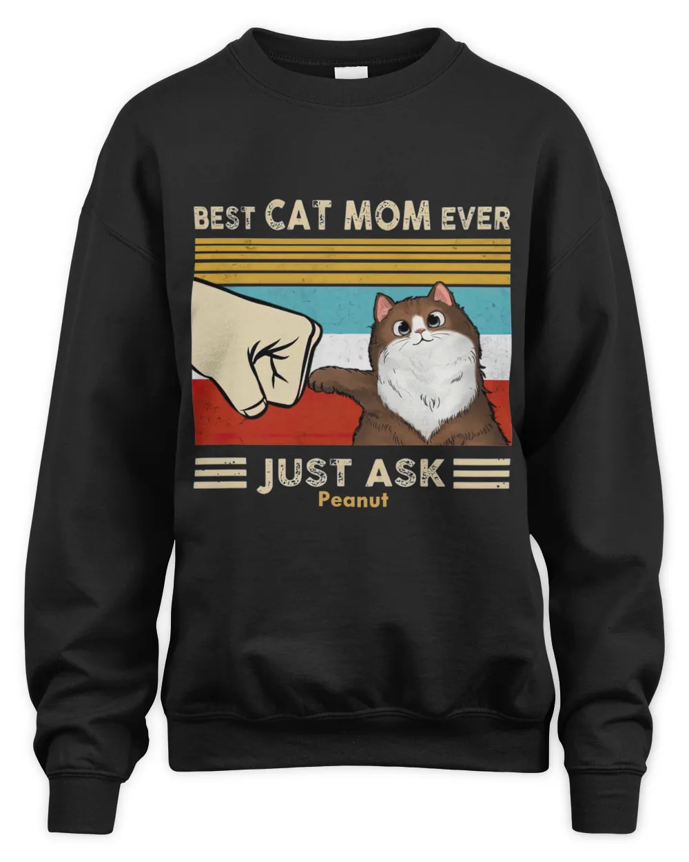 Customized Best Cat Dad Ever Just Ask Personalized Shirt QTCAT060223C3