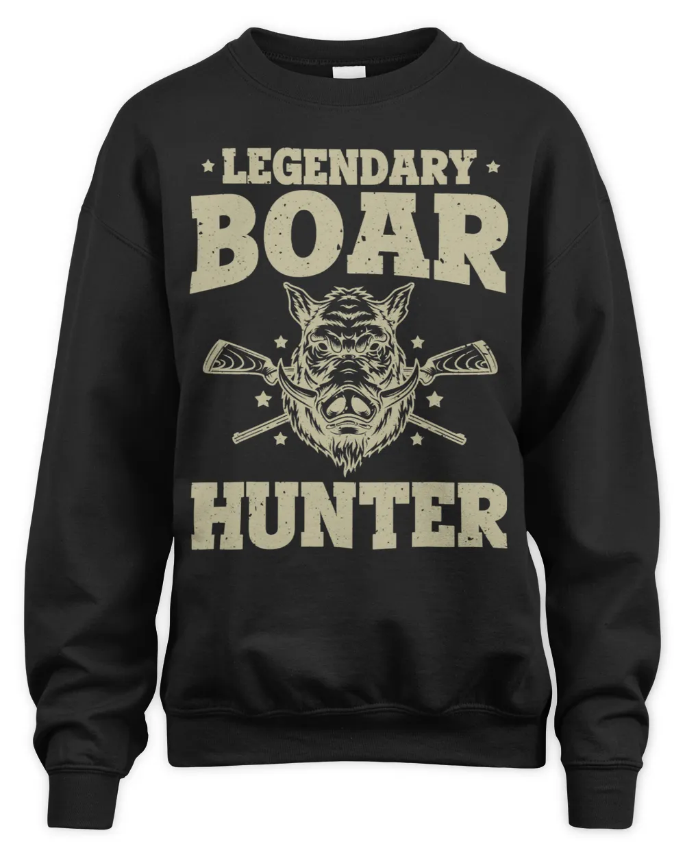 Vintage Boar Hunting Hog Pig Funny Legendary Boar Hunter