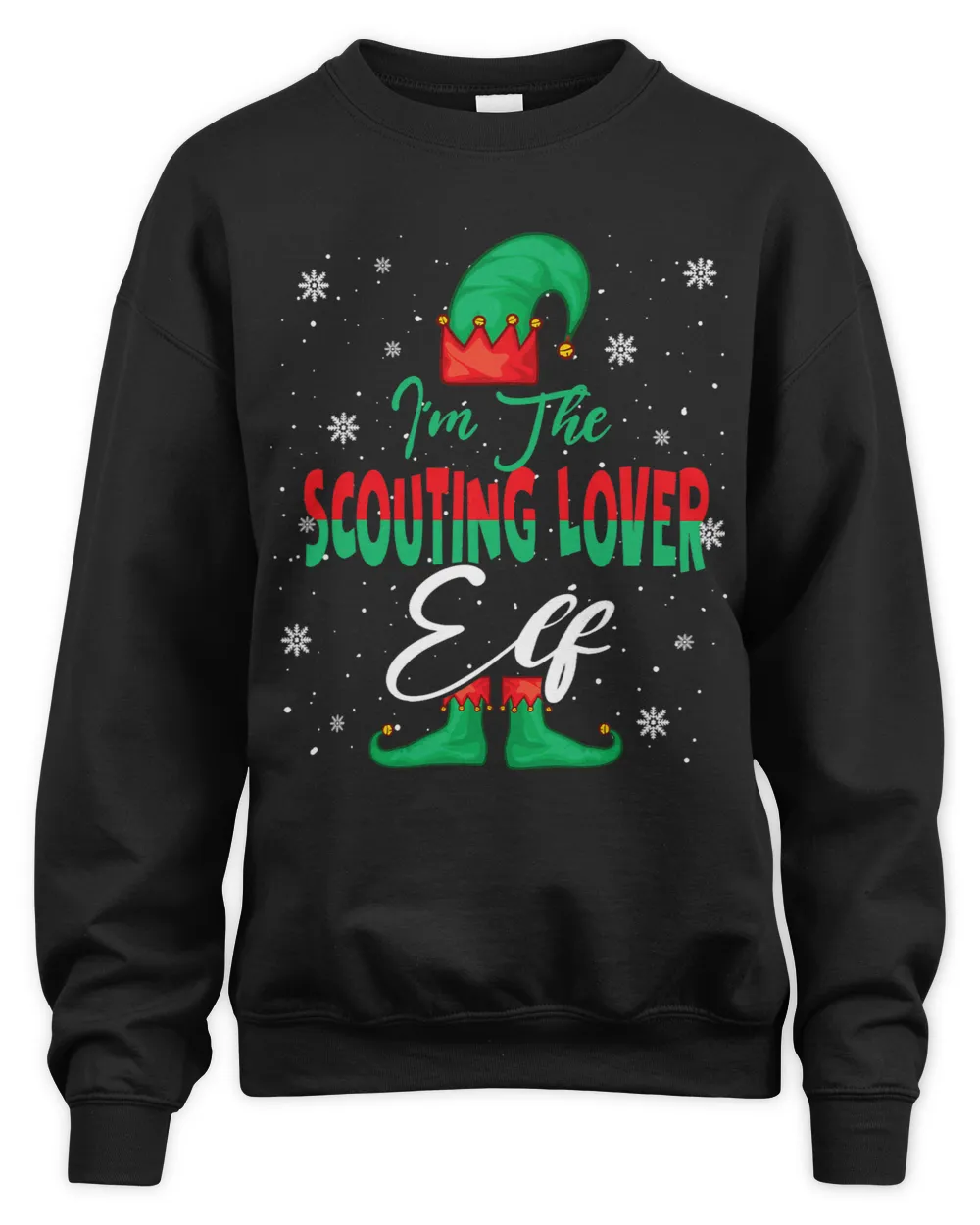 Im Scouting Lover Elf Christmas Elf Costume Lover Family