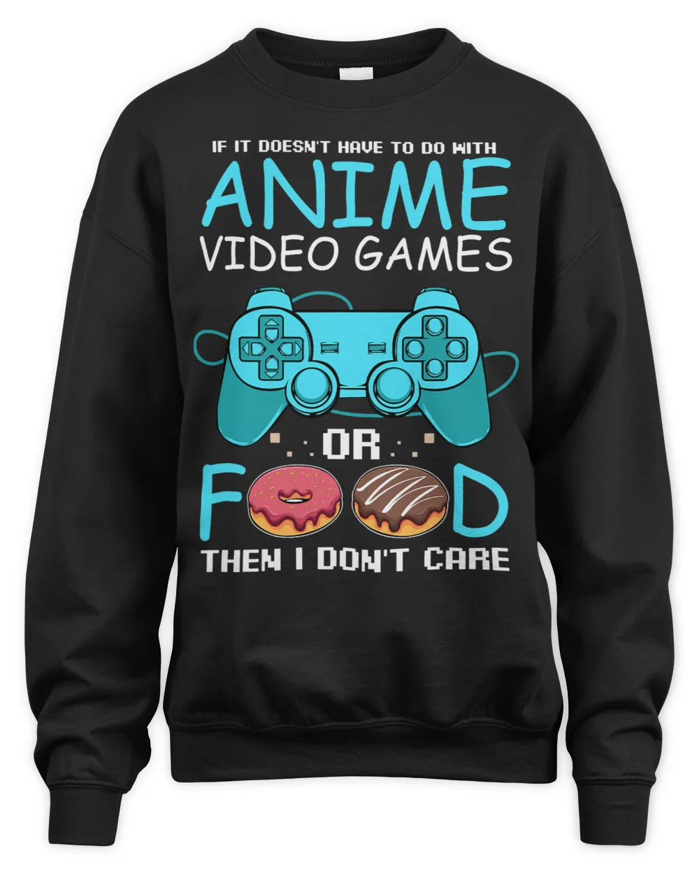 Anime Video Games Food Gaming Nerd Computer Playing Lover