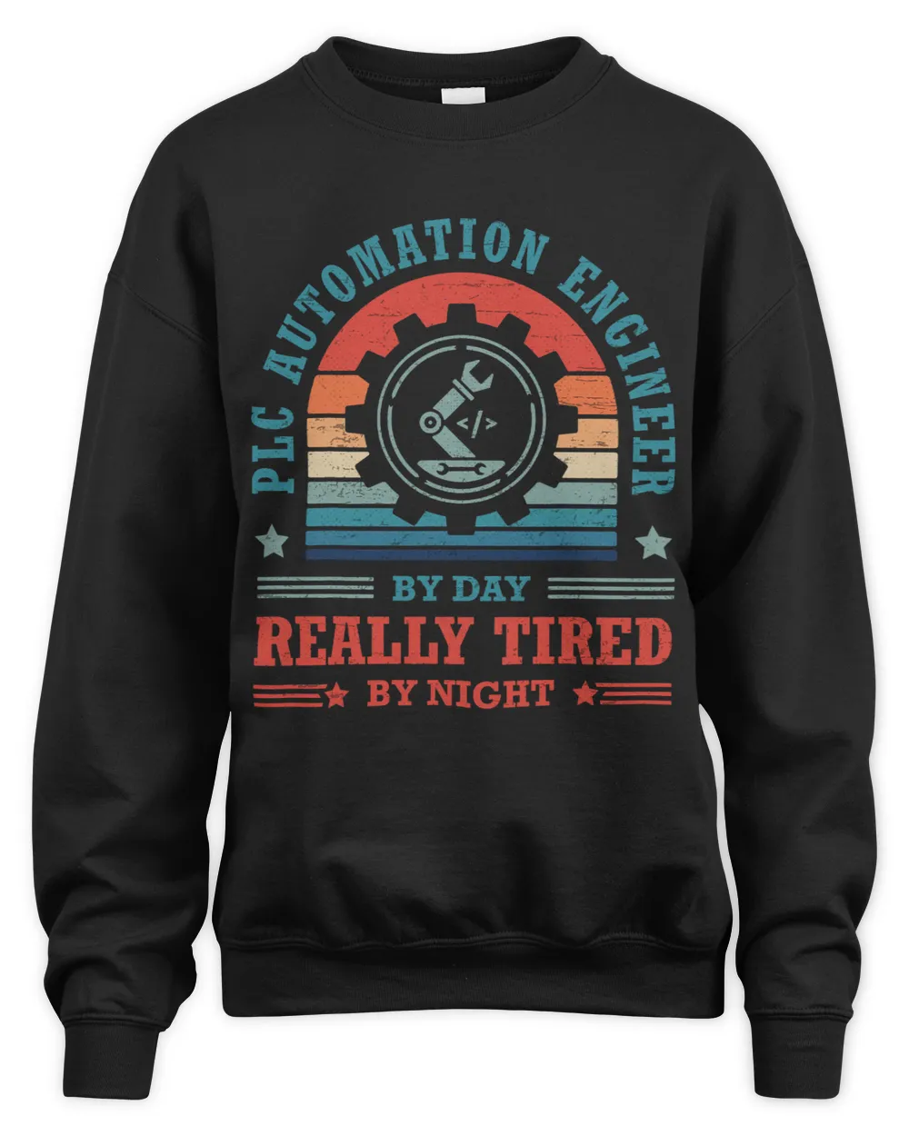 Controls Engineer PLC Automation Engineer HMI PLC Programmer 1 Unisex Sweatshirt black s