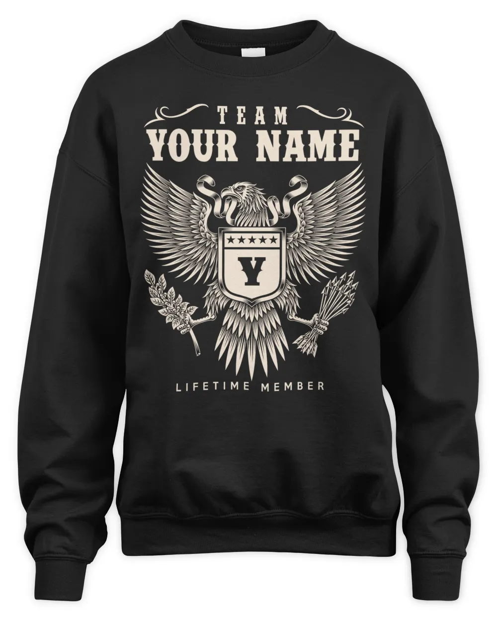 Team Your Name ! Lifetime member ! personalize your t-shirt