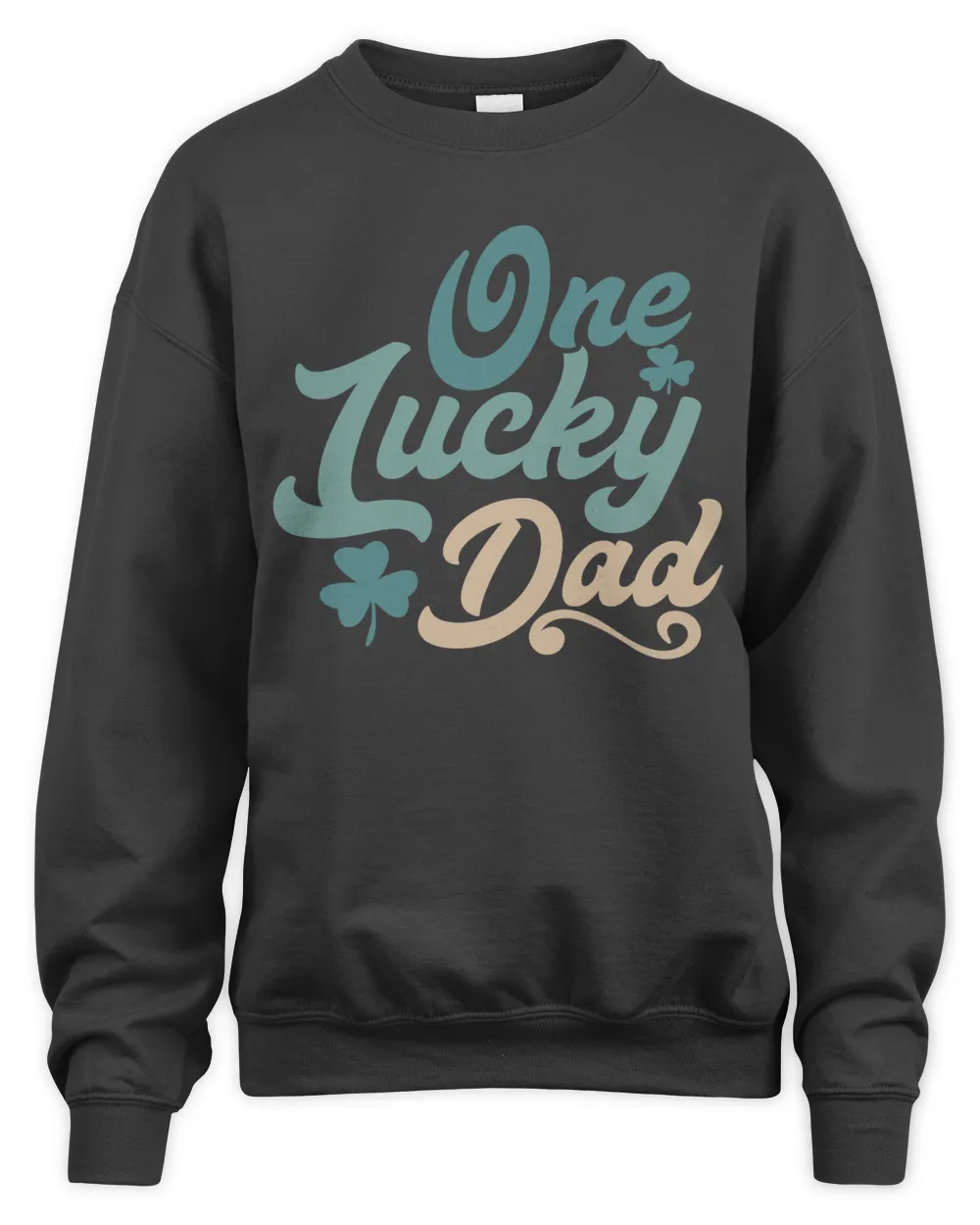 One Lucky Dad Shirt, Fathers day Shirt Sweatshirt Hoodie, Fathers day Shirt Idea,  Father's Day t Shirts NLSFD022