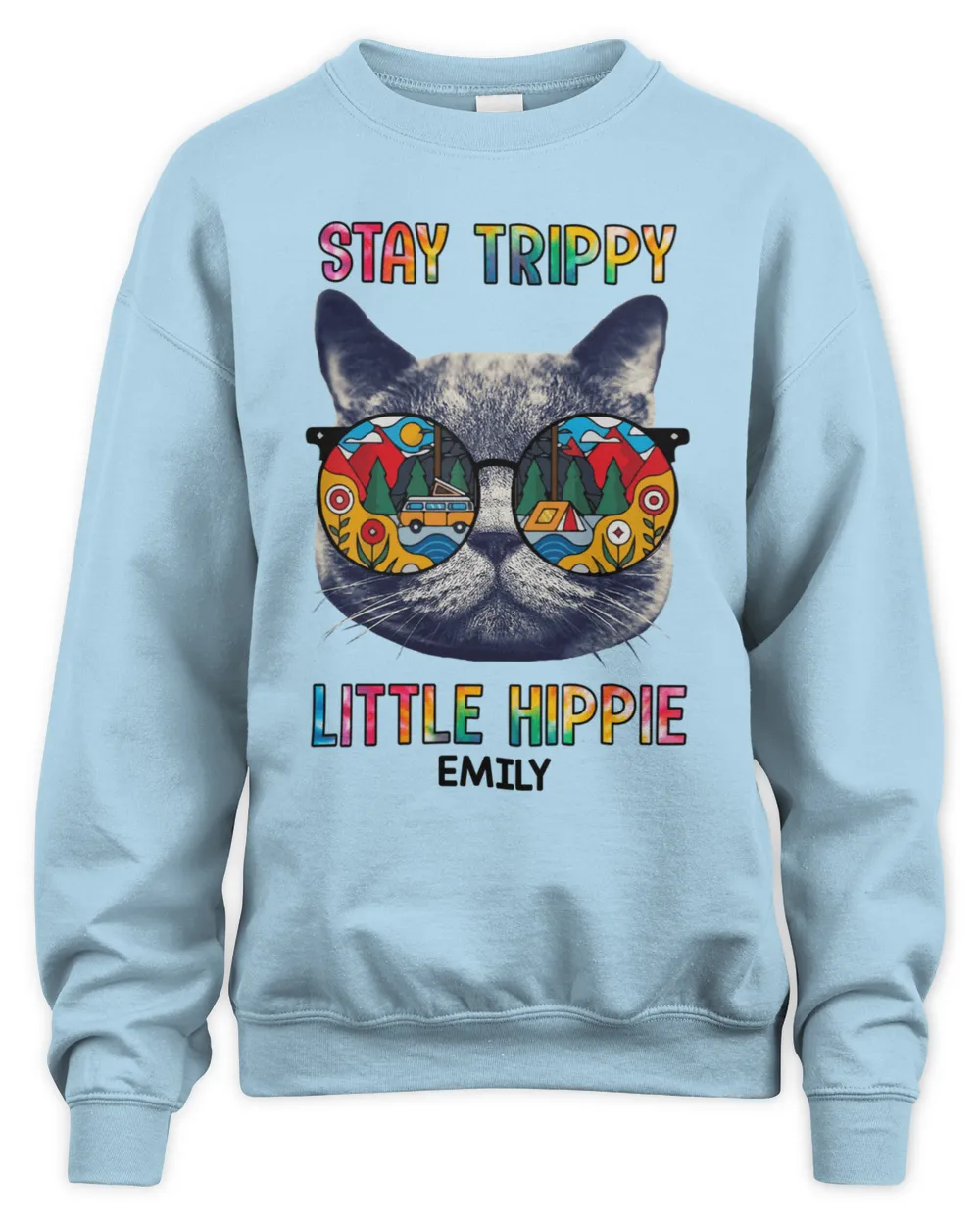 Personalized Stay Trippy Little Hippie HOC150323A22