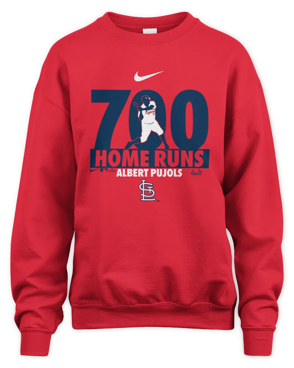 700 Home Runs Albert Pujols Sweatshirt