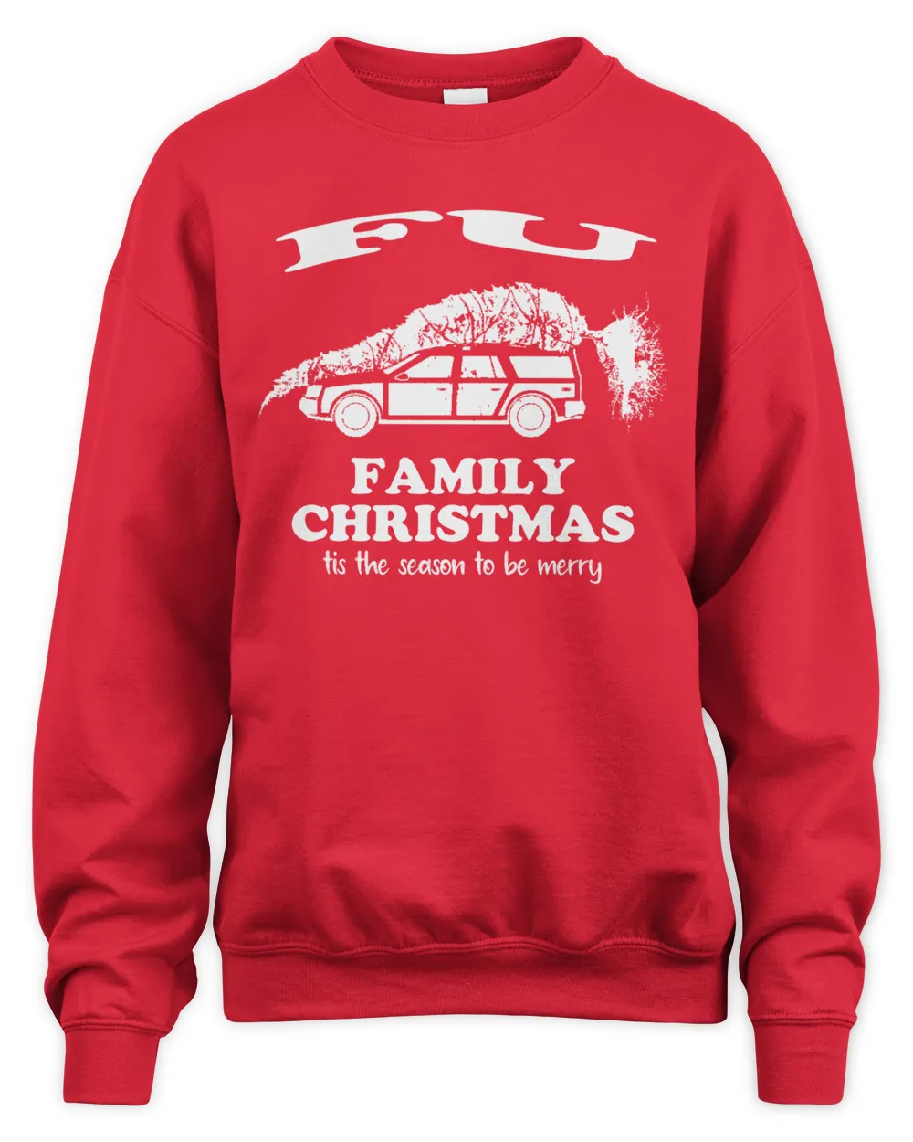FU-NT-XM6-01 Unisex Sweatshirt red s