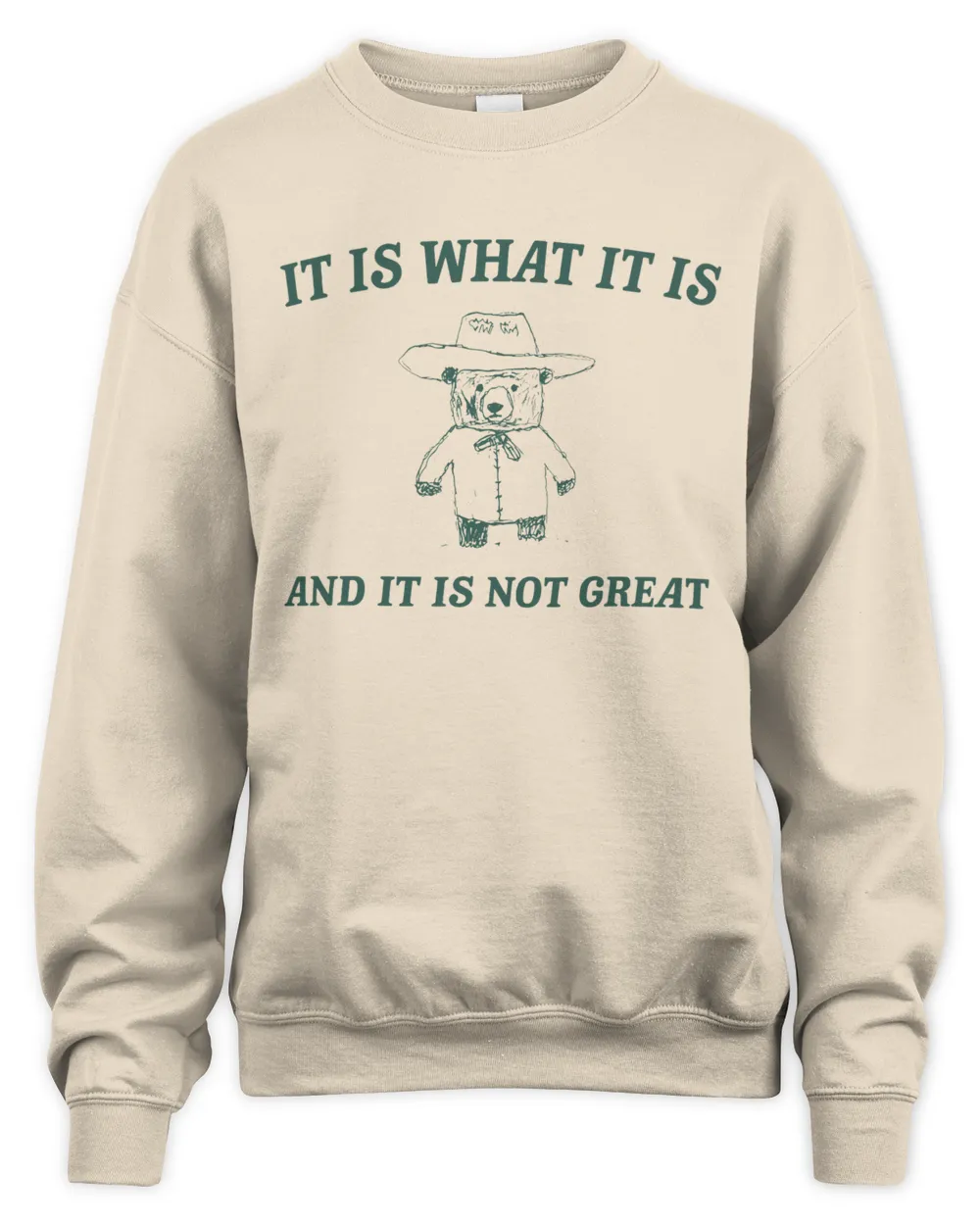 It is what it is and its not great Unisex Heavy Sweatshirt