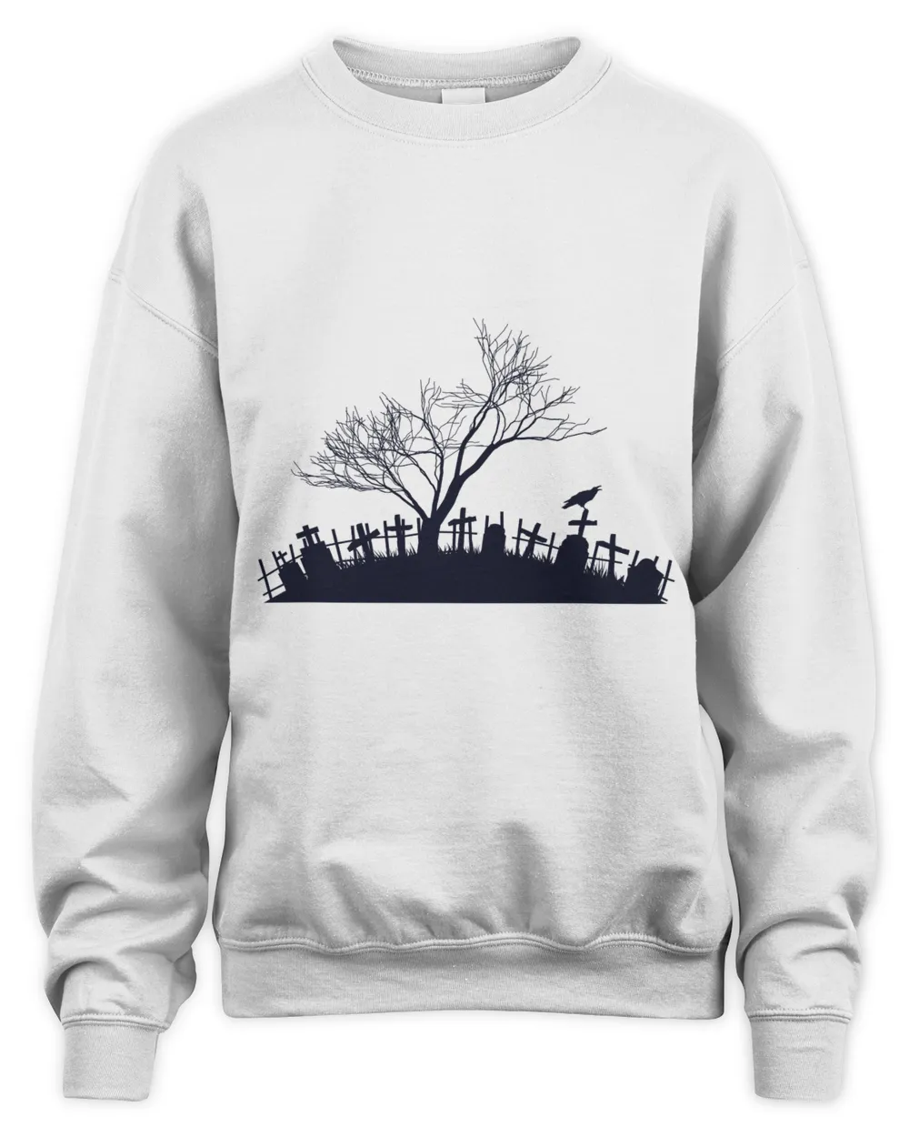 Spooky Cemetery t shirt hoodie sweater