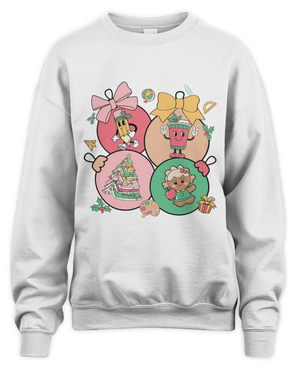 Christmas Book Sweatshirt, Bookish Christmas Librarian Sweater, Merry Xmas Sweater, Bookish Shirt, Book Lover Gift, Holiday Gift Unisex Sweatshirt white s