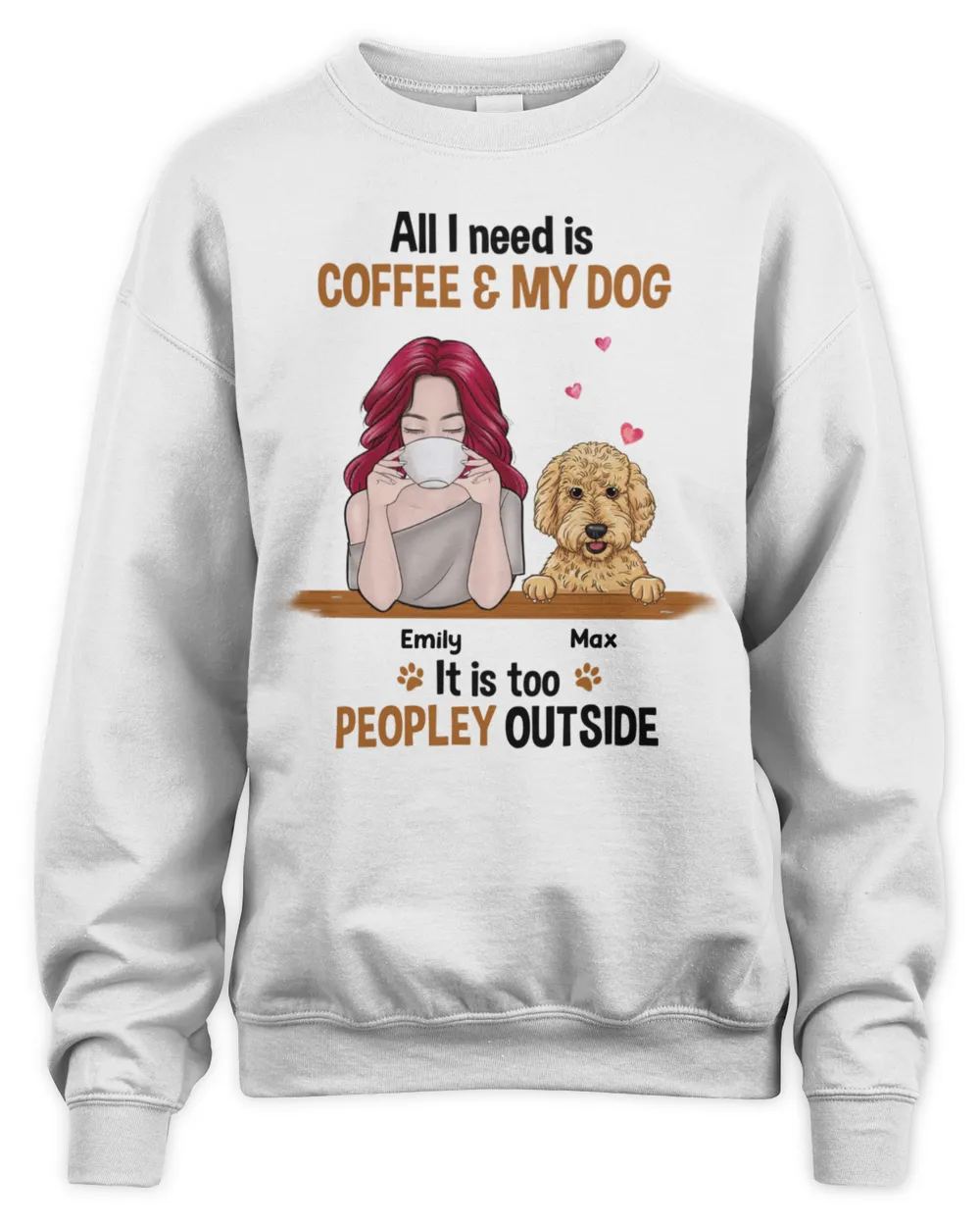 Dog Coffee Too Peopley HOD060123Q5