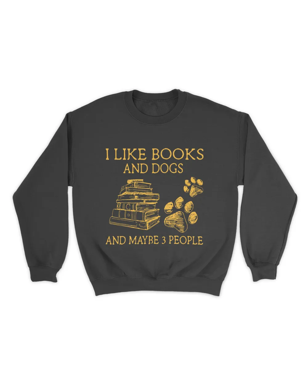 I Like Books And Dogs And Maybe 3 People Vintage
