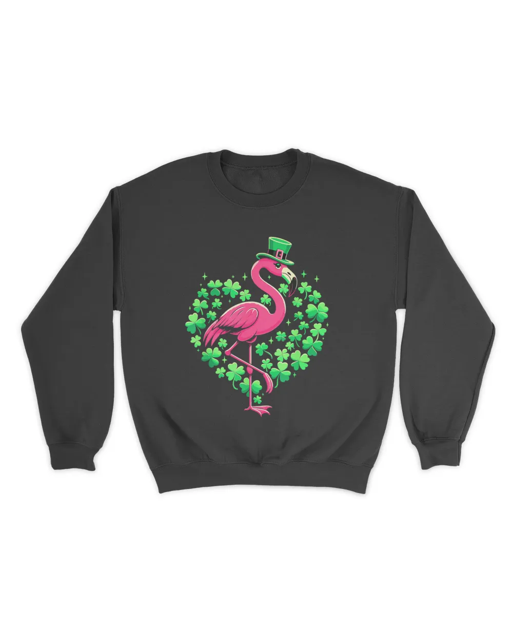 St Patricks Day Irish Flamingo T-Shirt