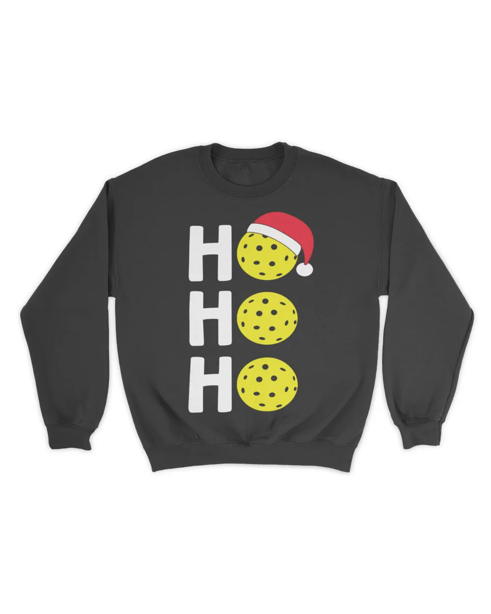 Ho Ho Ho Unisex Sweatshirt black s
