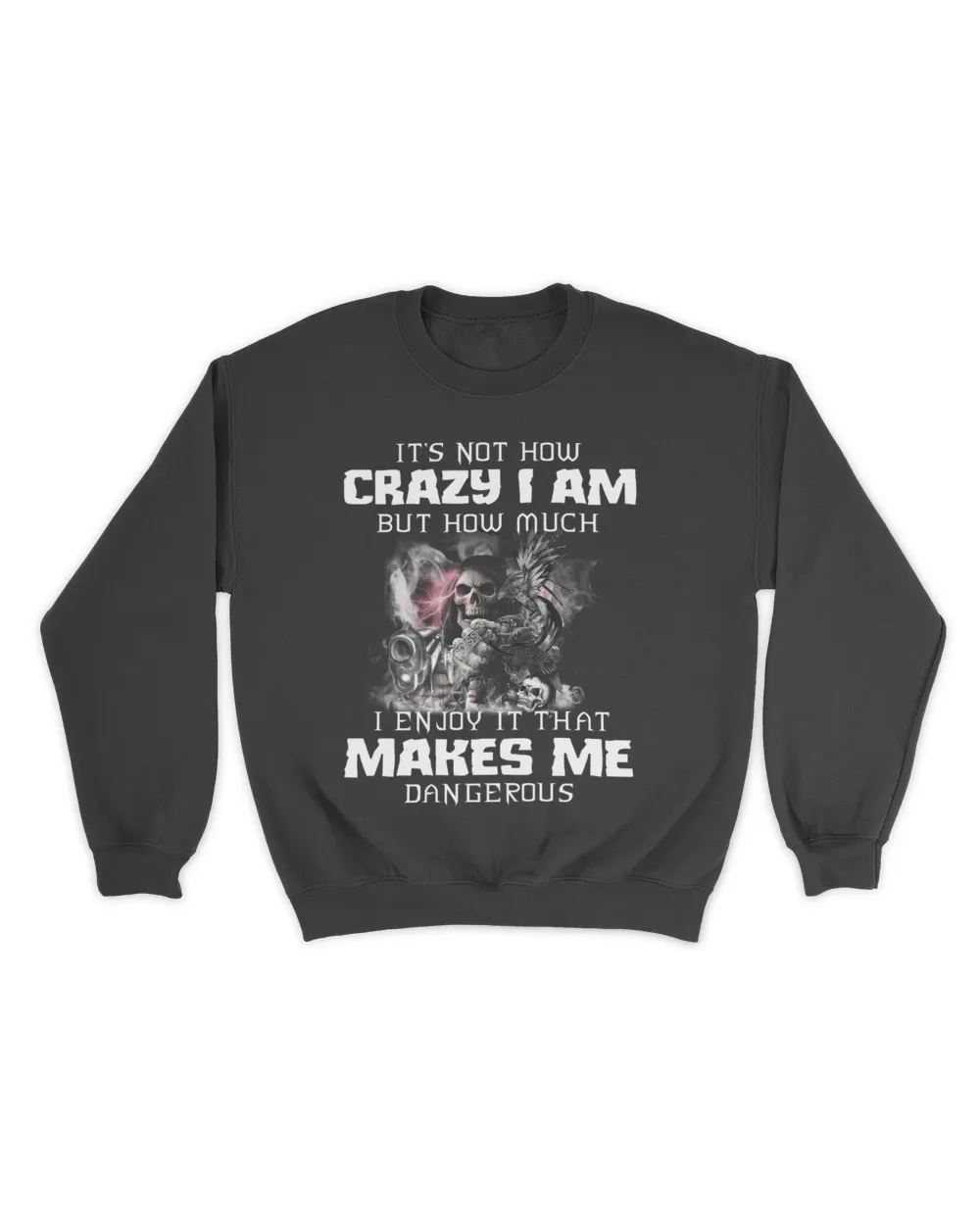 It's not how crazy I am but how much ...