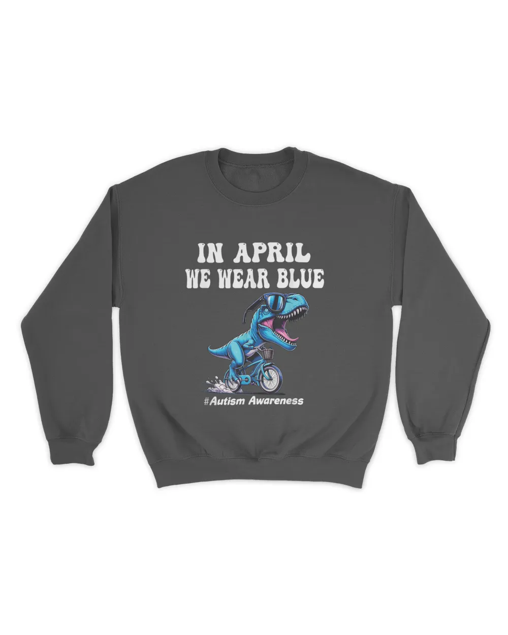 In april we wear blue autism T-Shirt