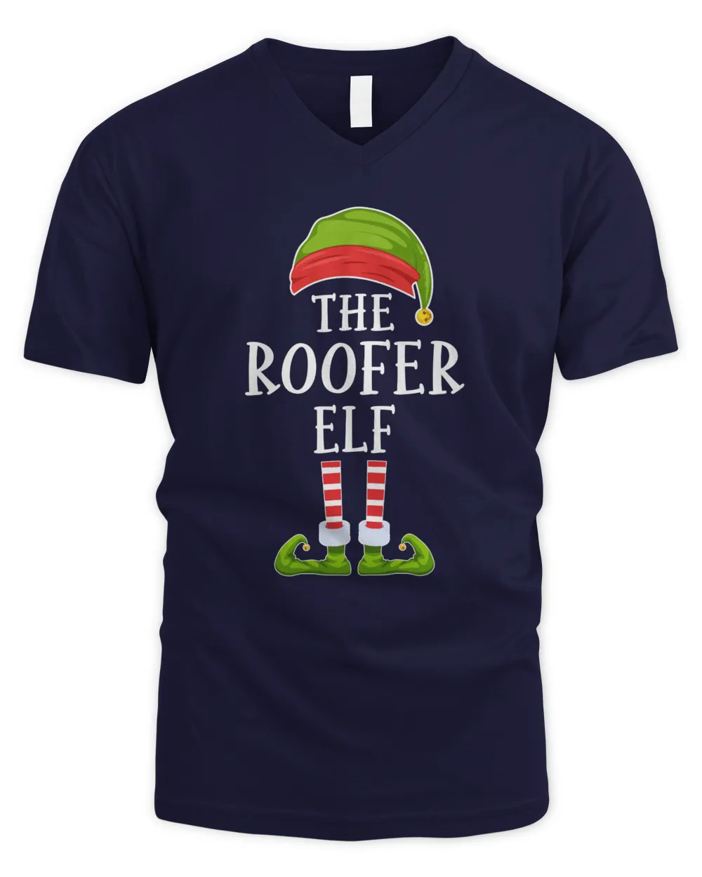 The Roofer Elf Family Matching Group Christmas Gift Funny