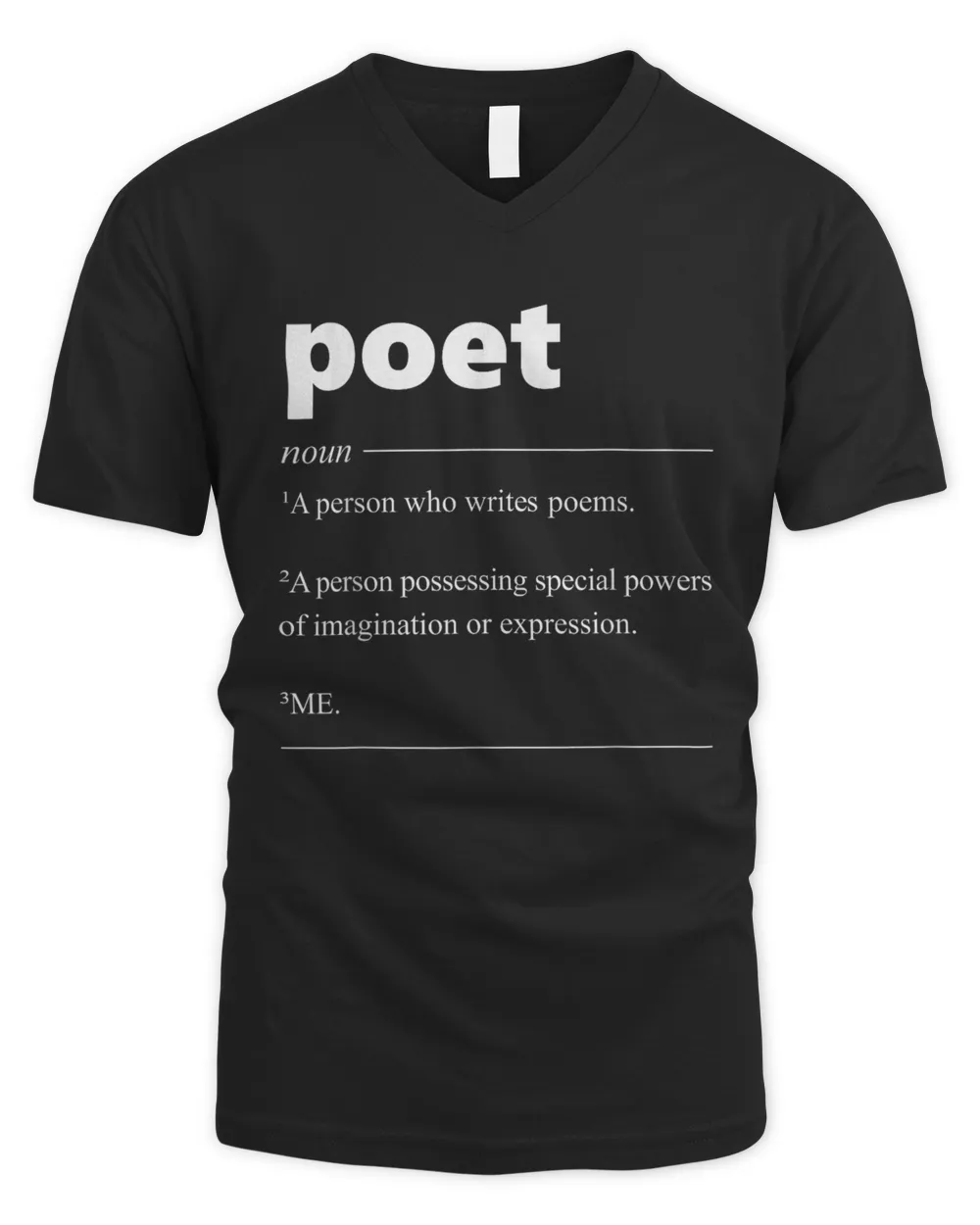 Poet Definition Funny for Poet Drama Poetry Poems T-Shirt