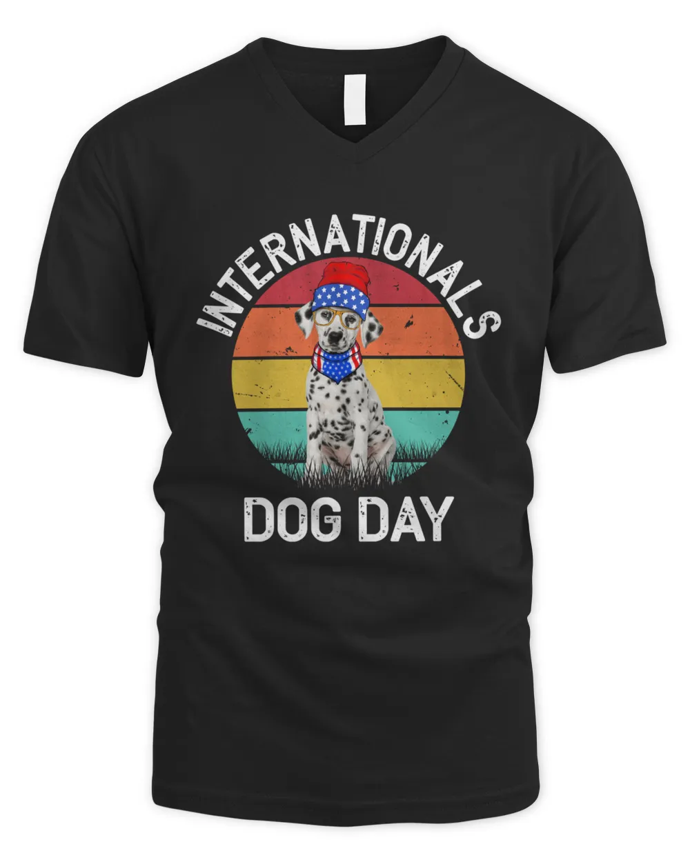 Internationals Dog Day Dalmatian Costume T-Shirt