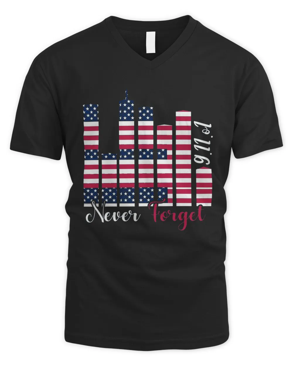 9.11 Patriot Day Never Forget T-Shirt