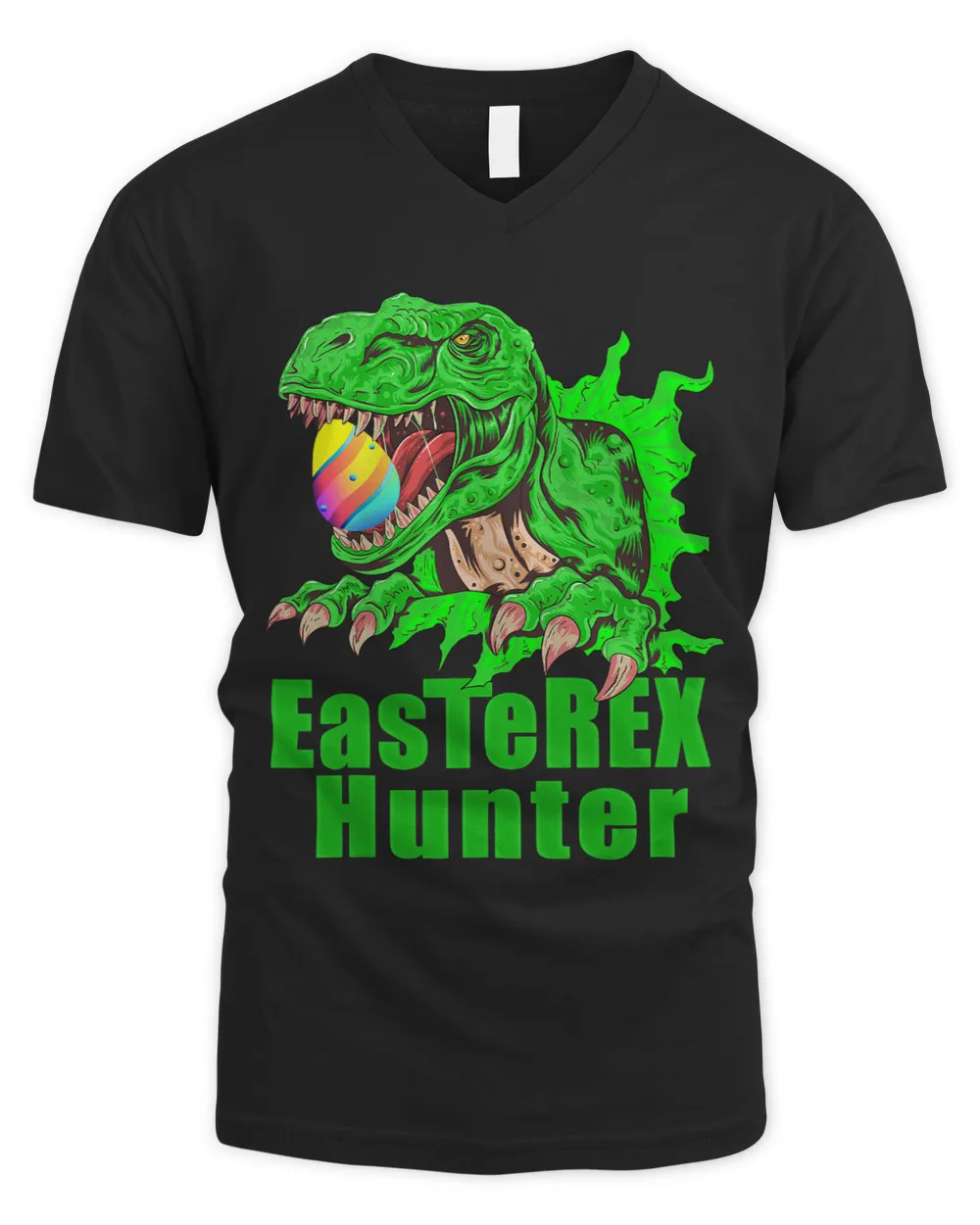 TRex Easterex Hunter Funny Easter Dinosaur