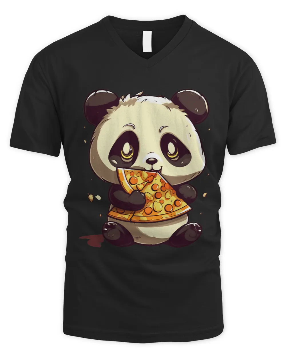Cute Pepperoni Pizza Panda Bear Calzone Fast Food Teddy 7