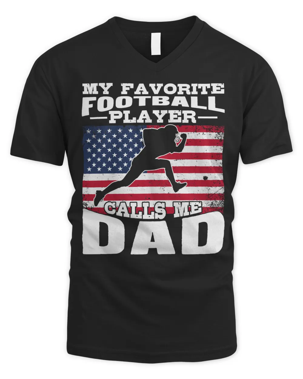 Football My Favorite Football Player Calls Me Dad Flag 397 football