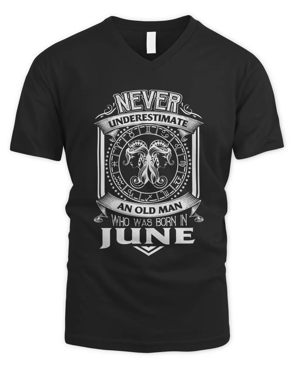 Never underestimate an old man who was born in june