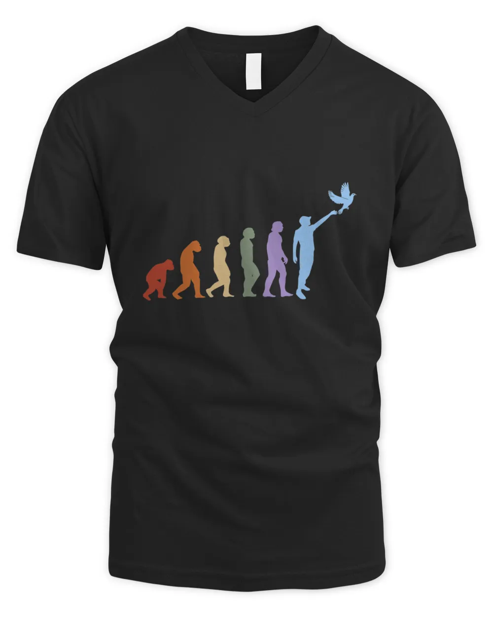 Pigeon fanciers pigeon racing carrier pigeons evolution pigeons T-Shirt