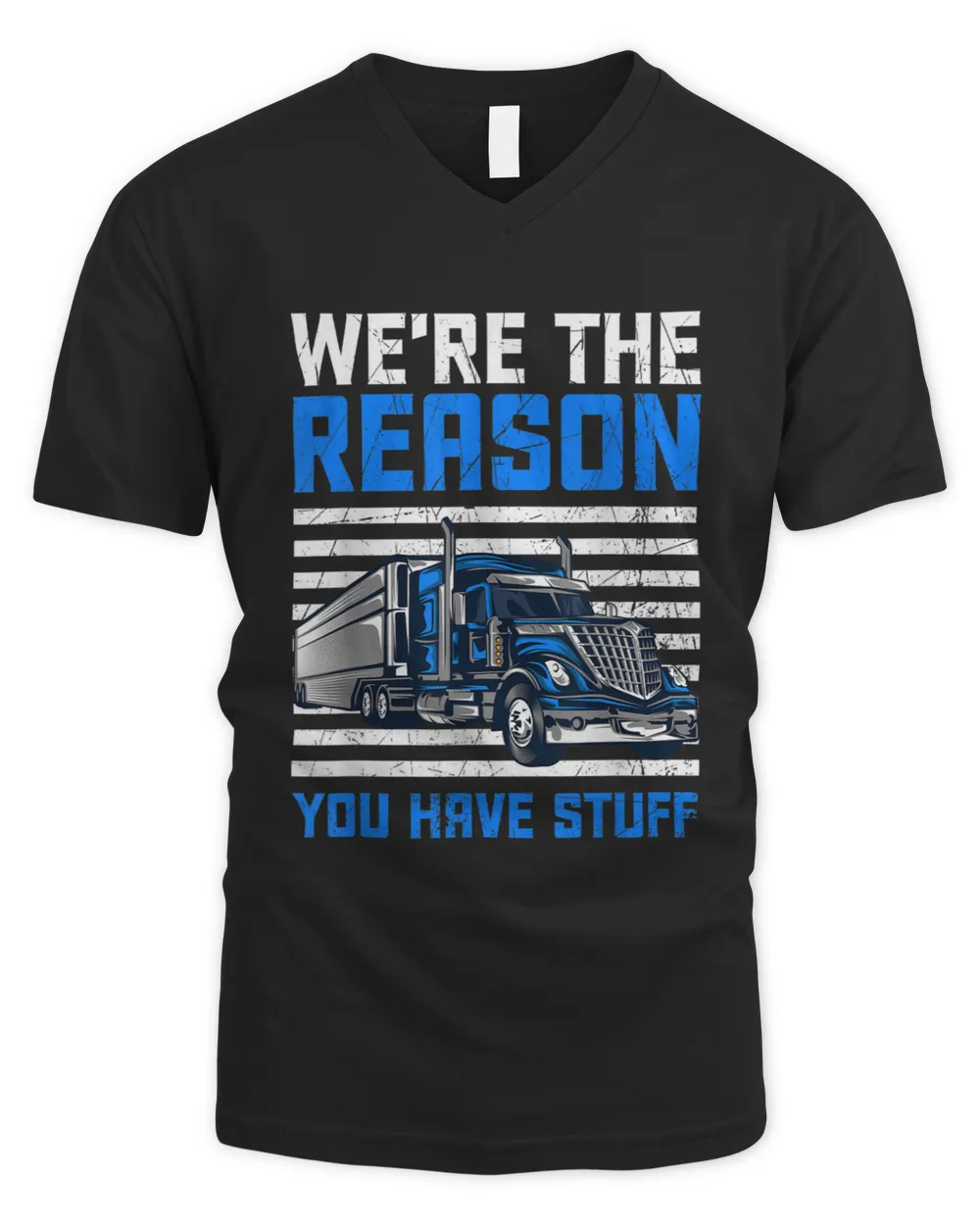 Funny Trucker Design For Men Women Semi Truck Driver Lover T-shirt