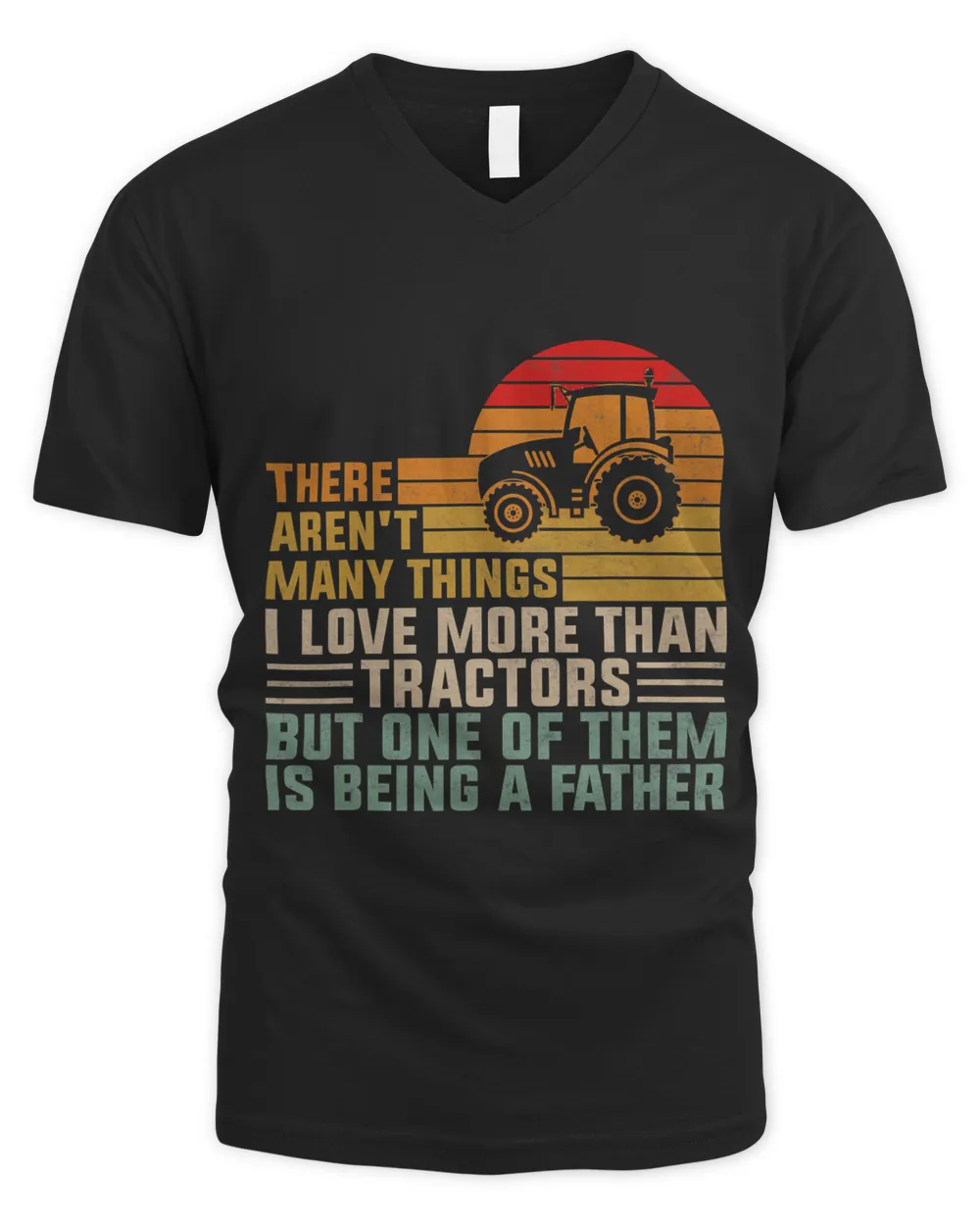 Mens I Love Tractors and Being A Father Farmer Daddy55511