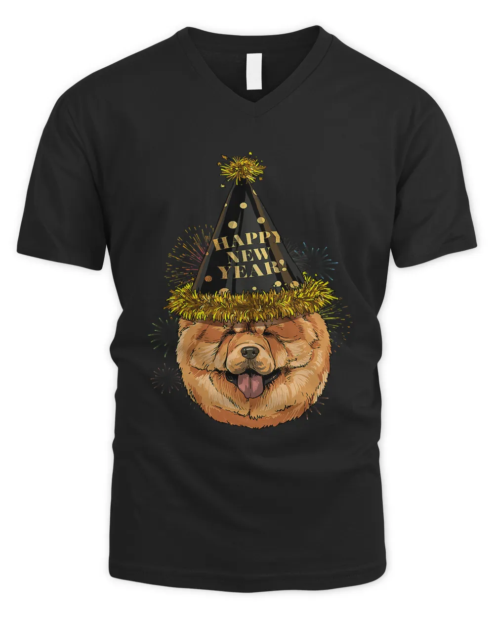 New Year Chow Chow New Years Eve Party Countdown Dog Lover109