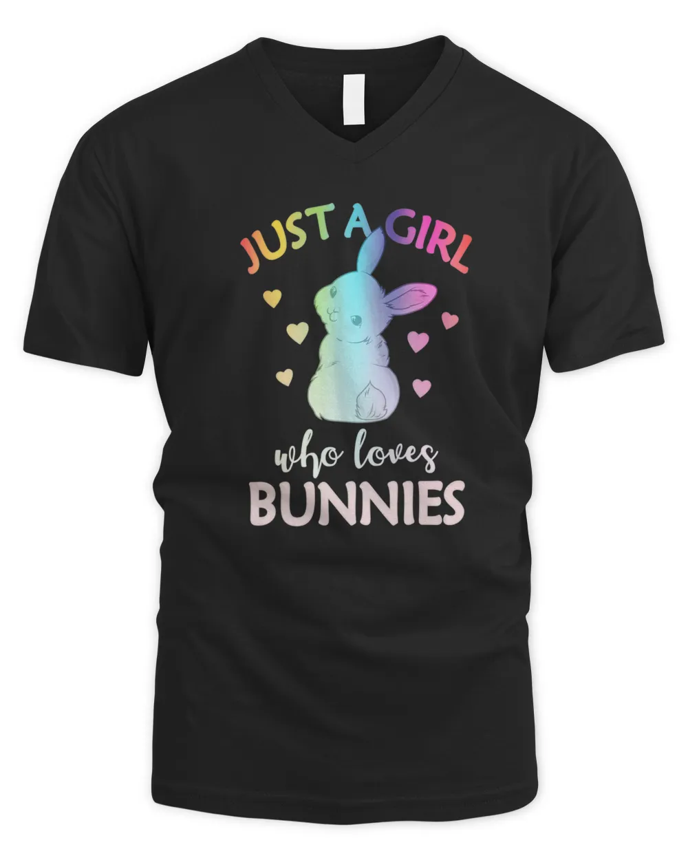 Just A Girl Who Loves Bunnies Rabbit Gift Idea for Women