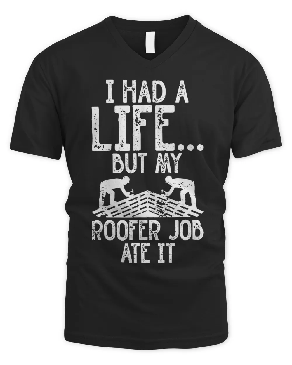 Roofer Funny Retro Roofing Roof Equipment Job Repair5