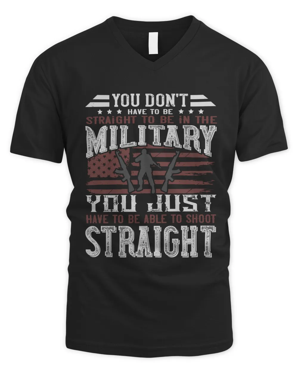 You don't have to be straight to be in the military; you just have to be able to shoot straight-01