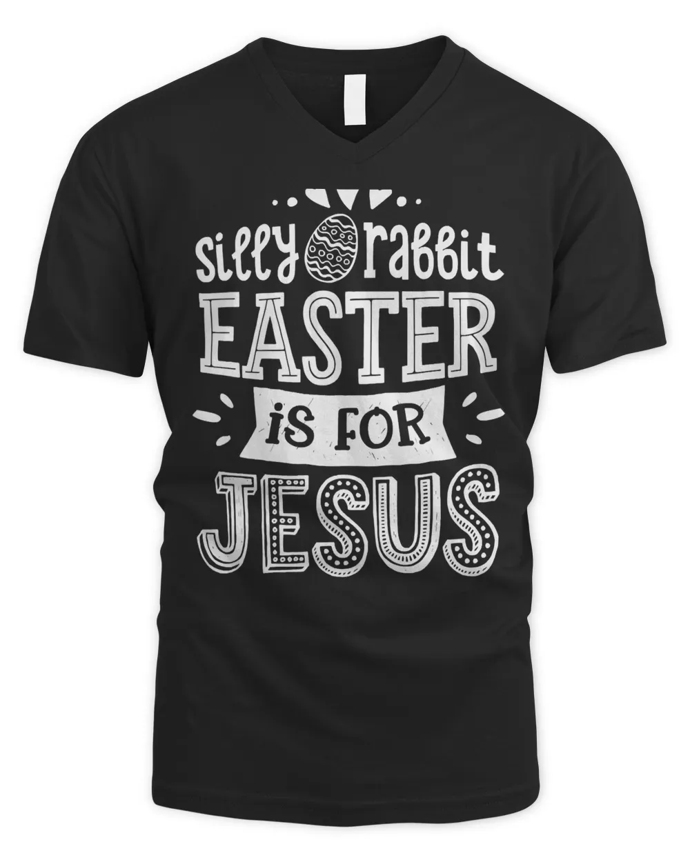 Silly Rabbit Easter Is For Jesus Kids Boys Girls Funny Gifts T-Shirt