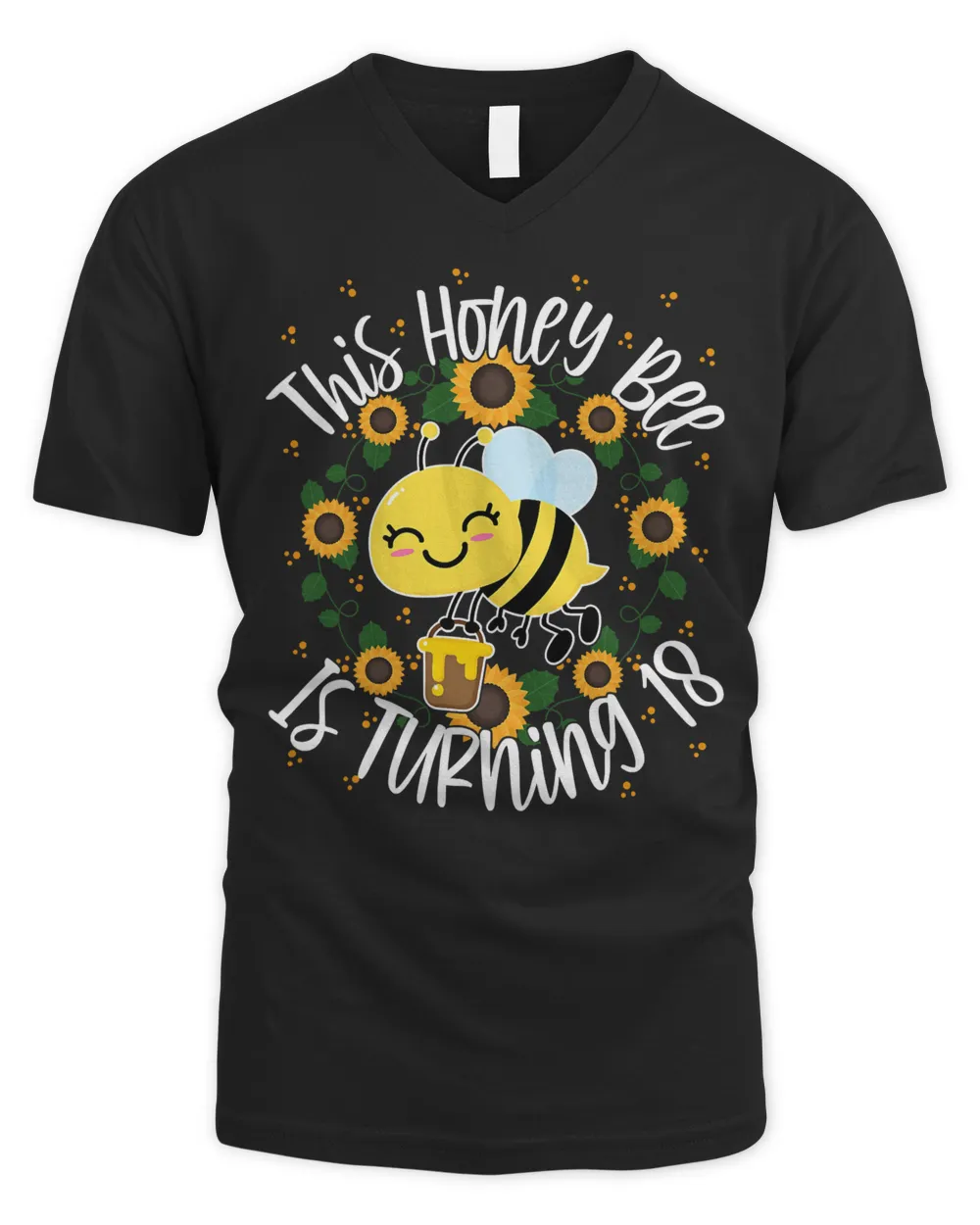 Bee Beekeeper 18 Years Old Girl Birthday Gift Cute Bee 18th Anniversary 526 Hive Beekeeping