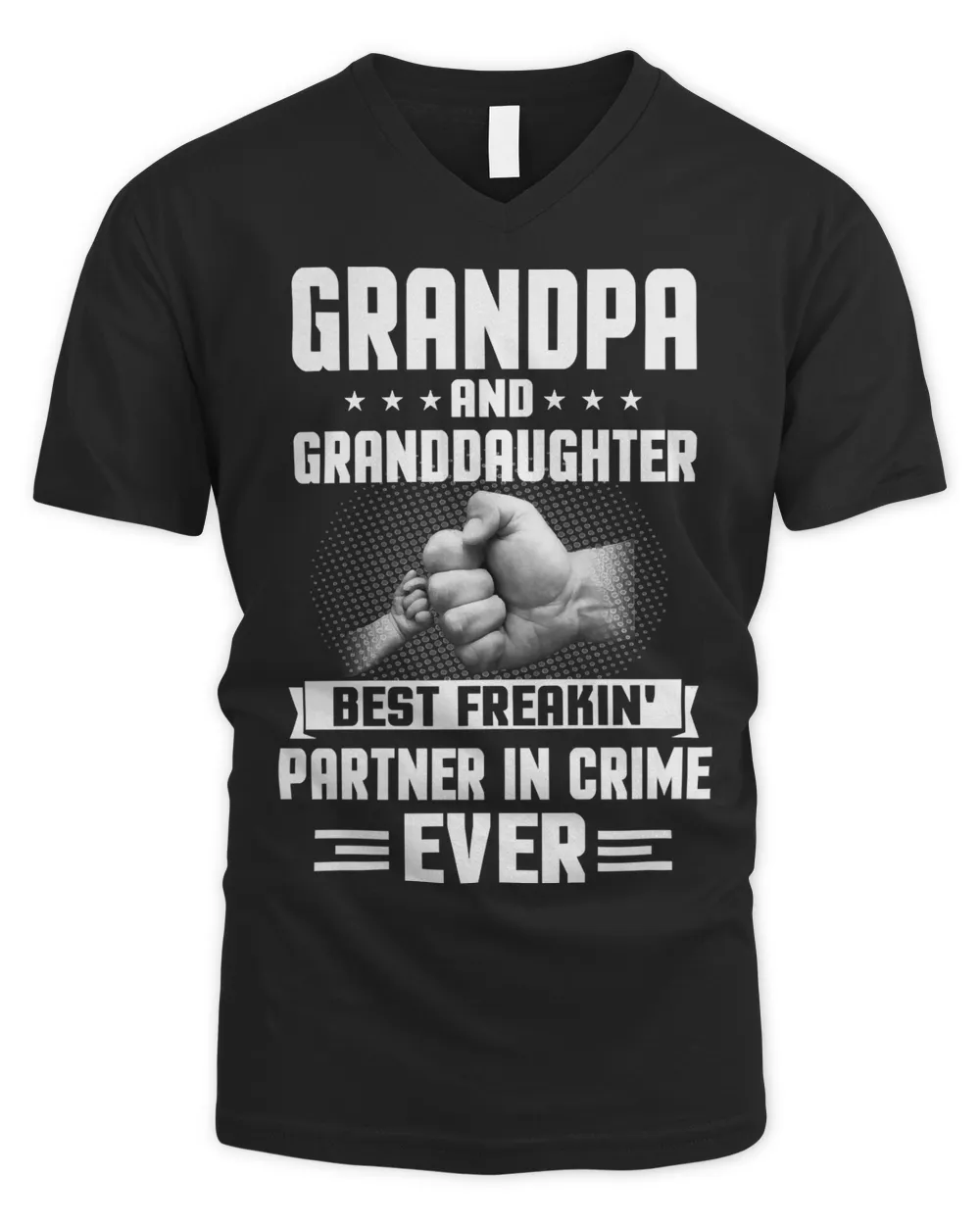 Father Grandpa and Granddaughter Best Freakin Partner in Crime Ever 98 Family Dad