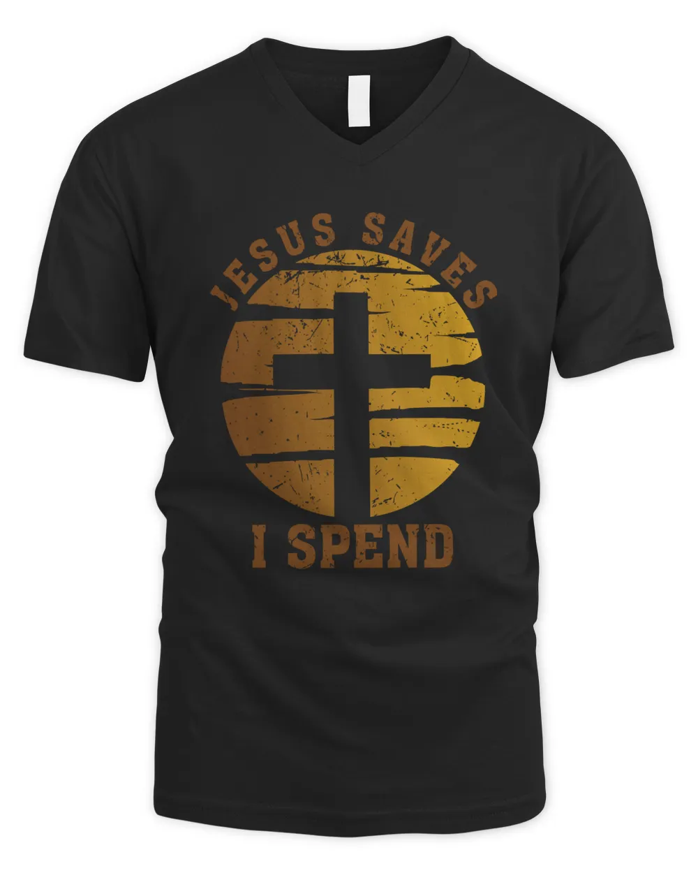 Jesus Saves I Spend Shirt Apparel Mug v4