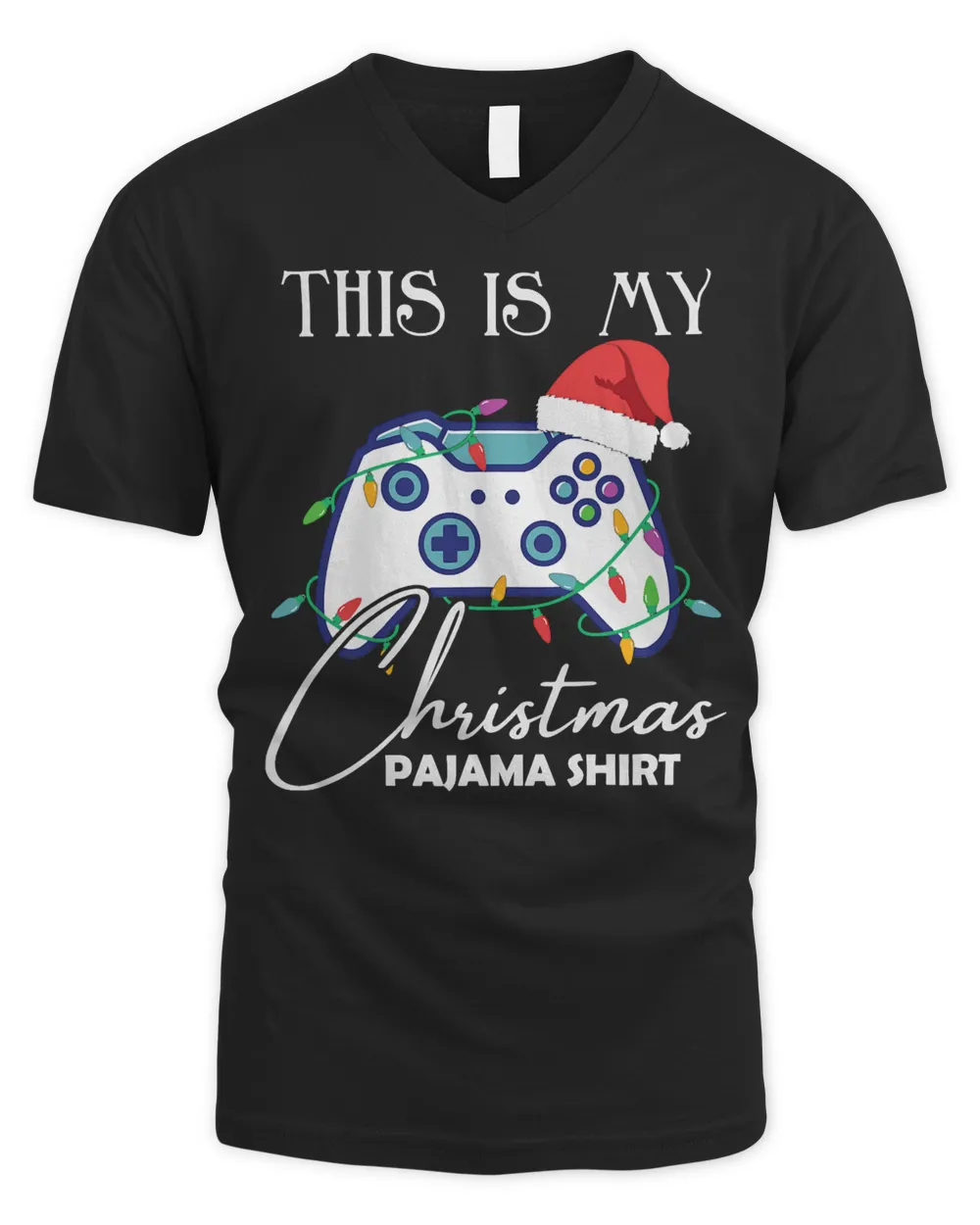 Funny Xmas This Is My Christmas Pajama Game Gamer 438