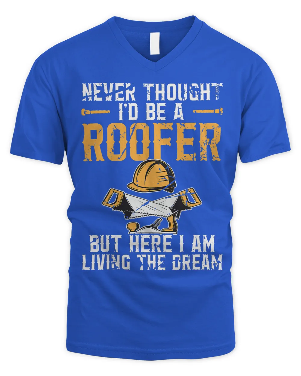Roofer Funny Retro Roofing Roof Equipment Job Repair63