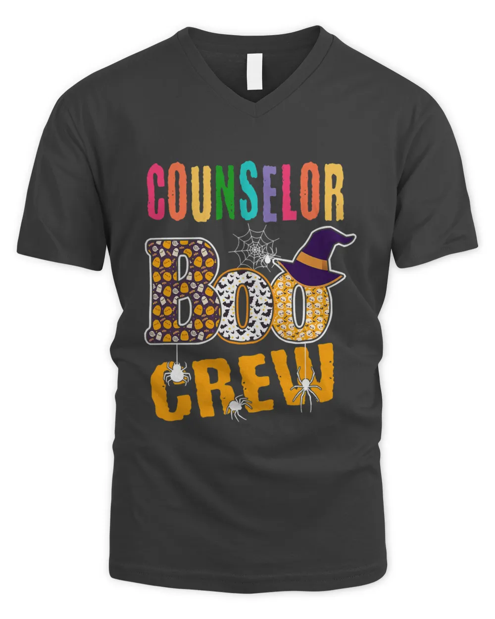 Counselor Boo Crew Funny Cute Ghost T-Shirt